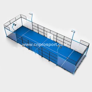 Single padle court