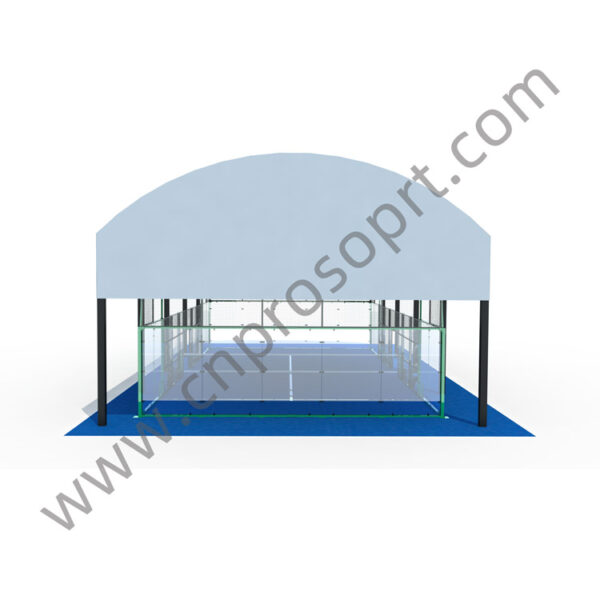 Padel court with roof - 图片 2