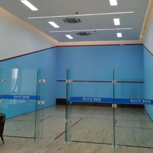 Plastered Squash court