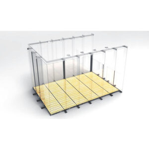 Panoramic squash court